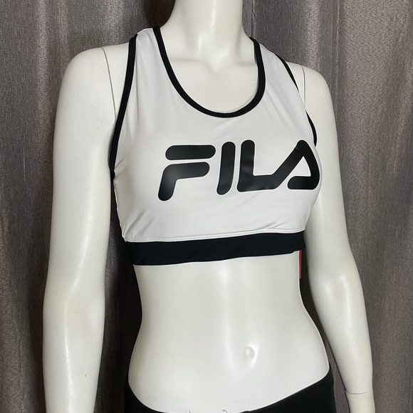 Fila Women's Color Block Padded Sports Bra - Picture 2 of 10